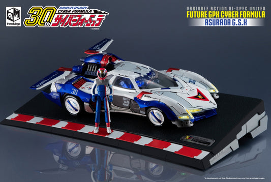 Free EMS shipping 2023 Release MegaHouse X Three Zero V.A. HI-SPEC 1:18 Cyber Formula Asurada GSX