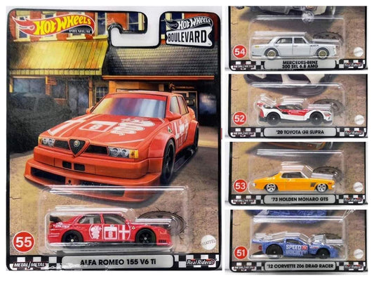 Hot Wheels Boulevard 2022 Set of 5pcs Mix L Hotwheels