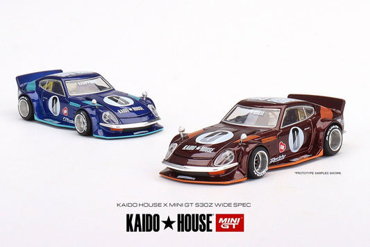 Mini GT x Kaido House 1:64 Datsun Fairlady Z Dark Red / Blue Mini GT