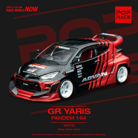 Pop Race 1:64 Advan Toyota GR Yaris