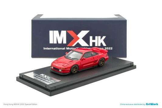 Micro Turbo x Peako IMXHK22 exclusive 1:64 Scale Toyota MR2 Red