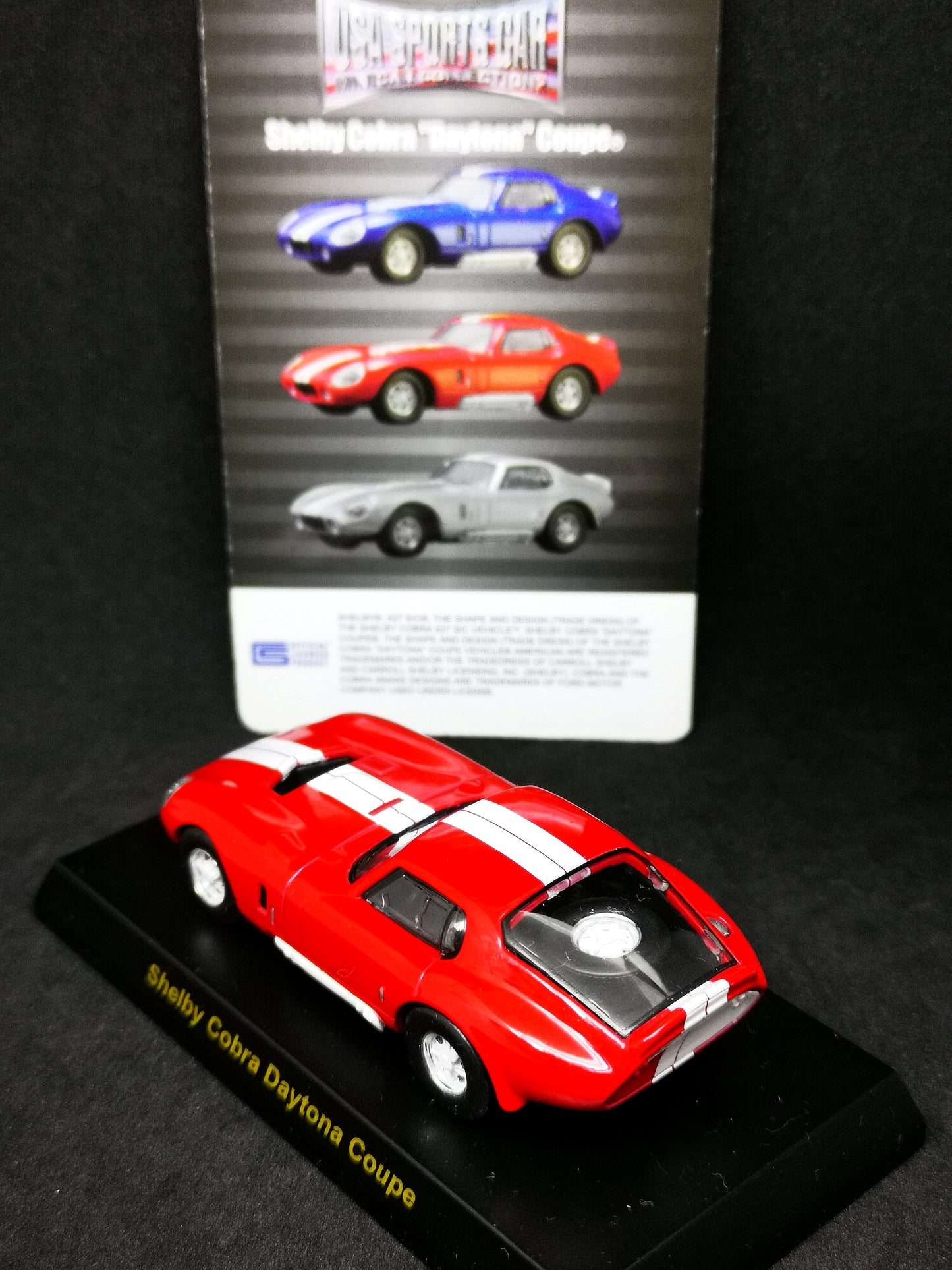 Kyosho 1:64 Scale USA Sport Car Collection Shelby Cobra Daytona Coupe