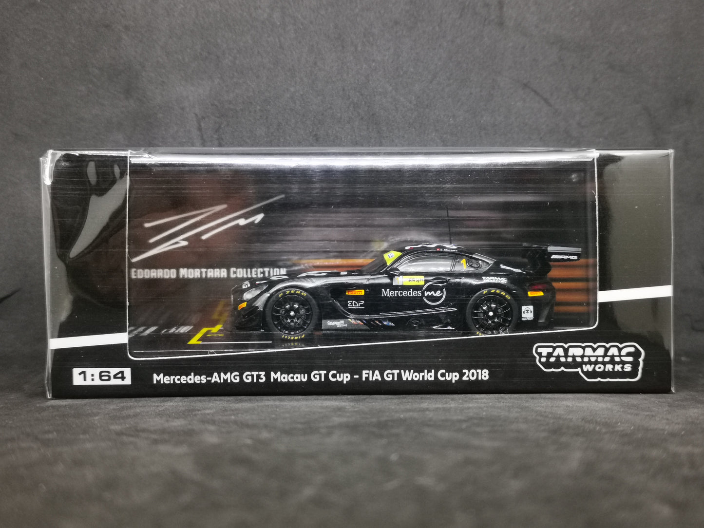 Tarmac Works Mercedes-Benz AMG GT3 Macau GT Cup 2018 1/64 Scale