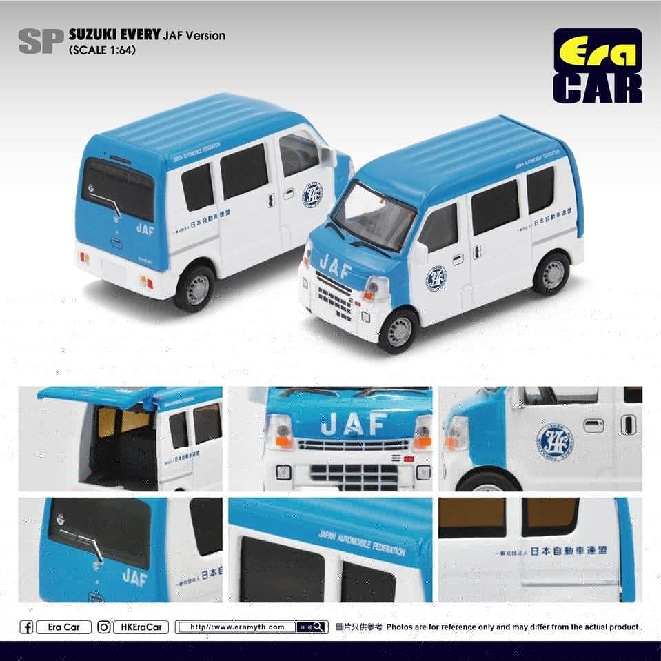 ERA Car 1:64 Scale JAF Japan Automobile Federation Suzuki Every
