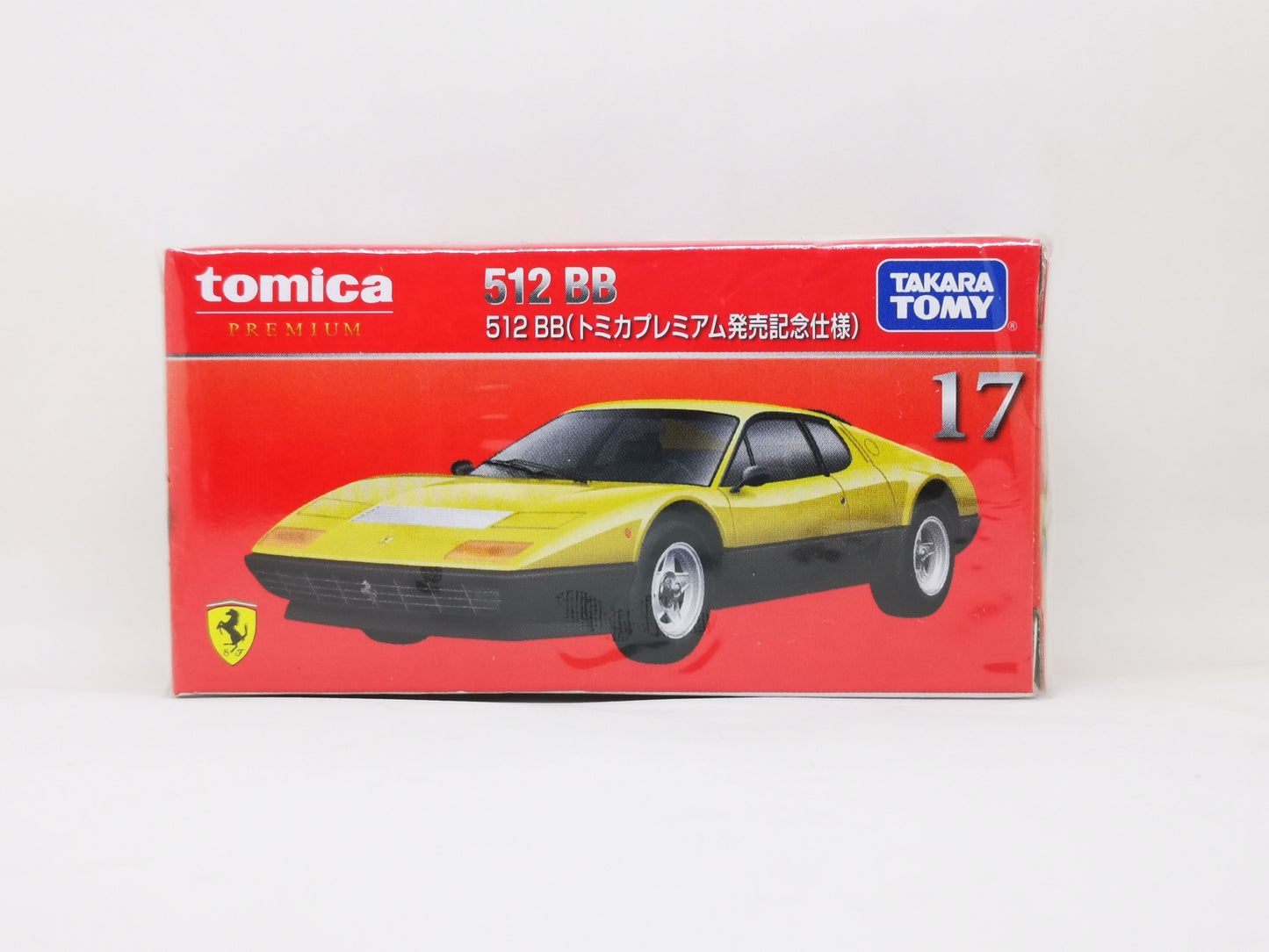 Tomica Premium No.17 Ferrari 512BB 1st edition