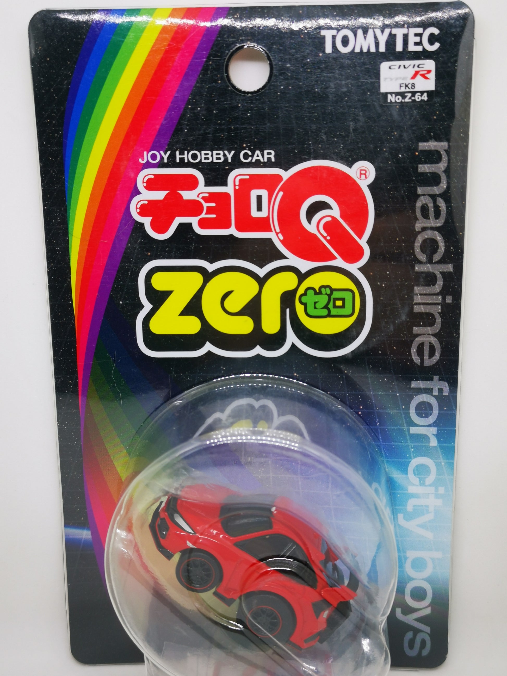 Tomytec ChoroQ Zero Z-64 Honda Civic FK8 TypeR (Red) Takara Tomy