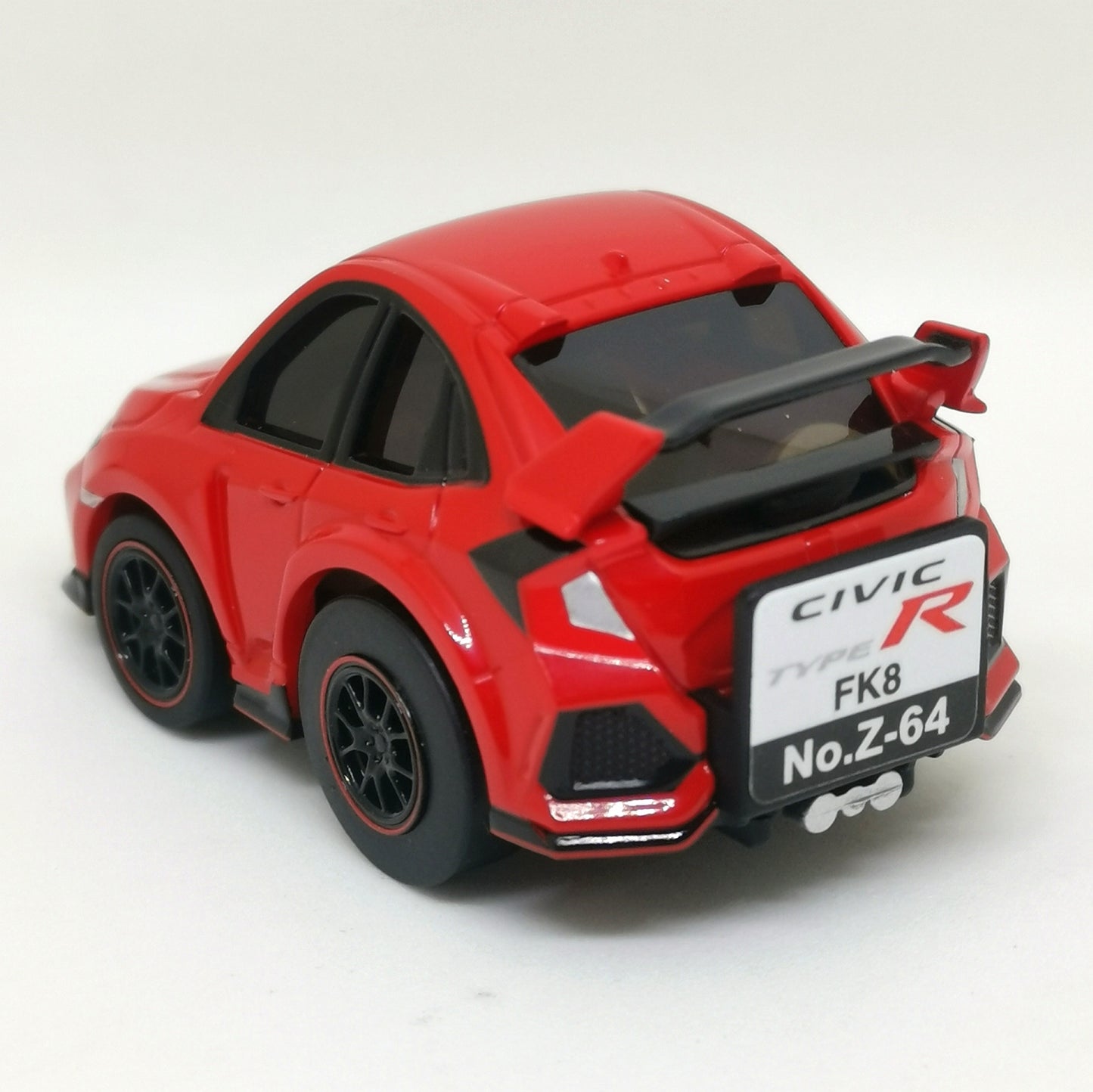 Tomytec ChoroQ Zero Z-64 Honda Civic FK8 TypeR (Red) Takara Tomy