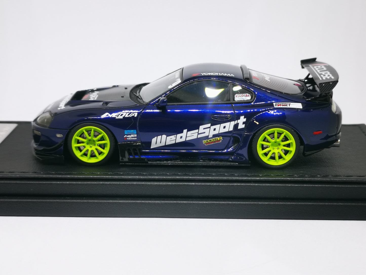 Ignition Model 1:43 Scale IG1974 Toyota Supra RZ MAX ORIDO Street Ver. 2 Blue