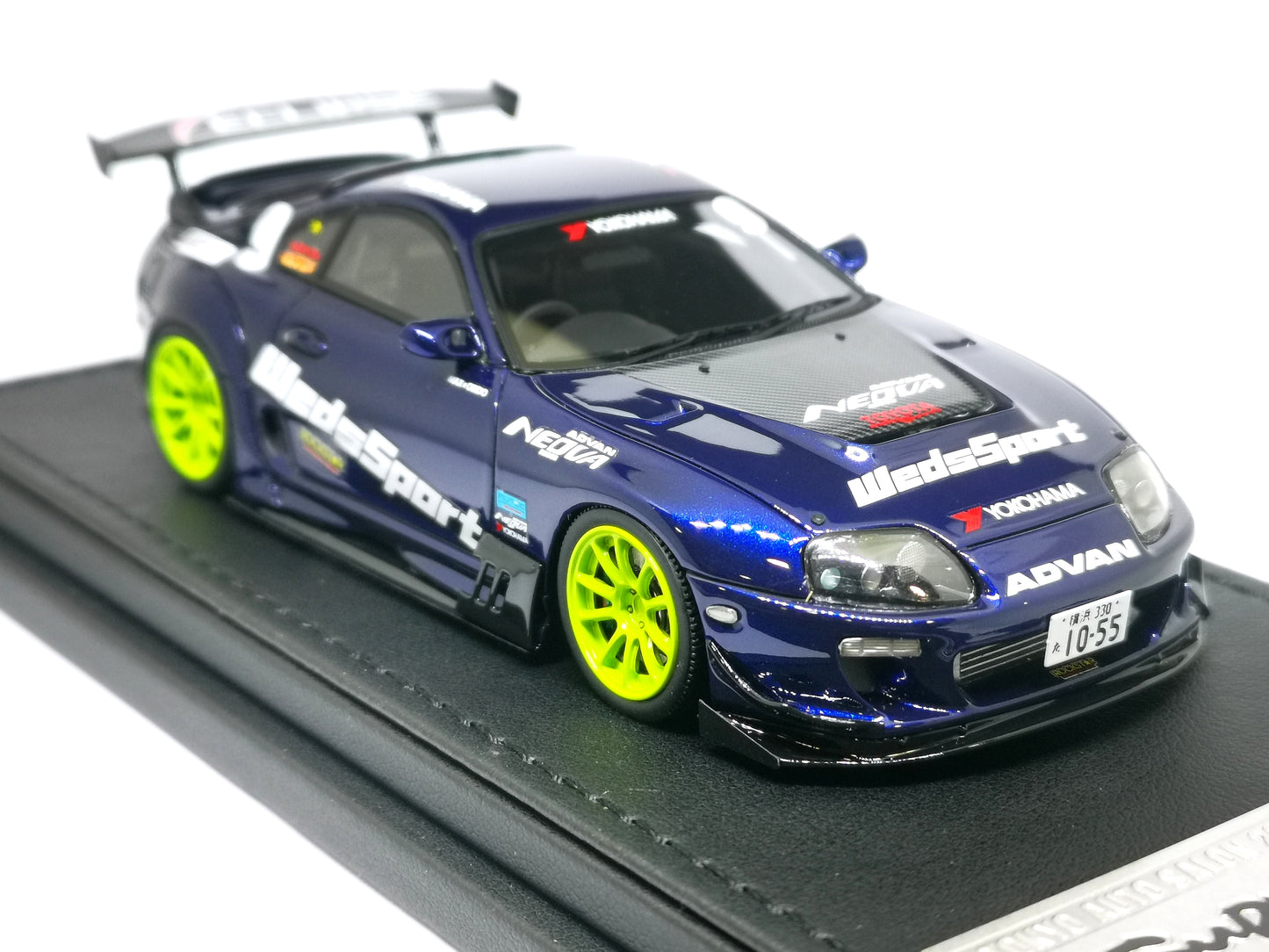 Ignition Model 1:43 Scale IG1974 Toyota Supra RZ MAX ORIDO Street Ver. 2 Blue