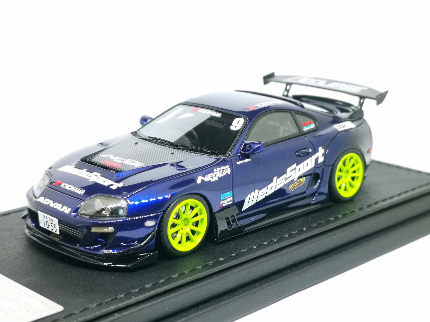 Ignition Model 1:43 Scale IG1974 Toyota Supra RZ MAX ORIDO Street Ver. 2 Blue