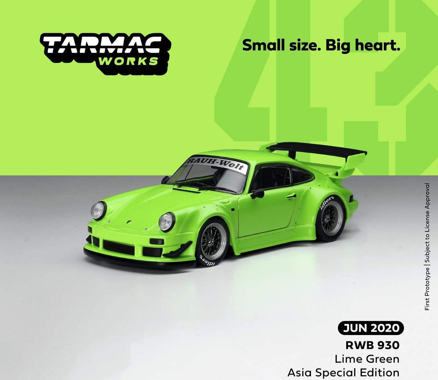 Tarmacworks 1:43 Scale RWB 930 Lime Green
