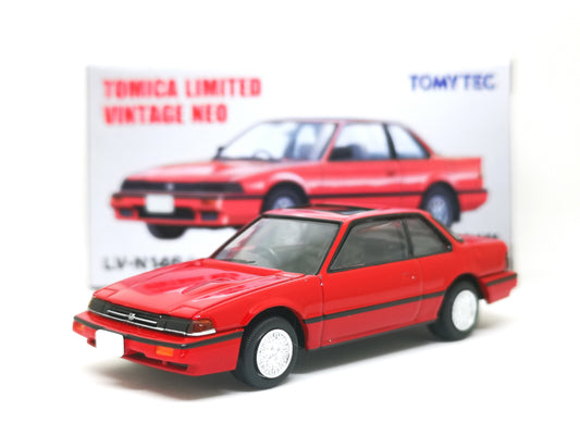 Tomica Limited Vintage Neo LV-N146c Honda Prelude Red