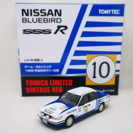 Tomica Limited Vintage Neo Nissan Blue Bird SSS R Calsonic #10