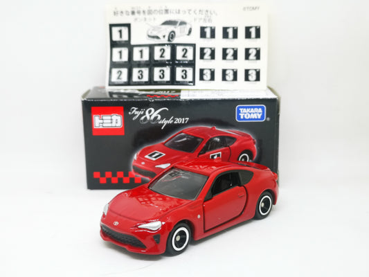 Tomica Fuji Speedway Exclusive 2017 Toyota GT86