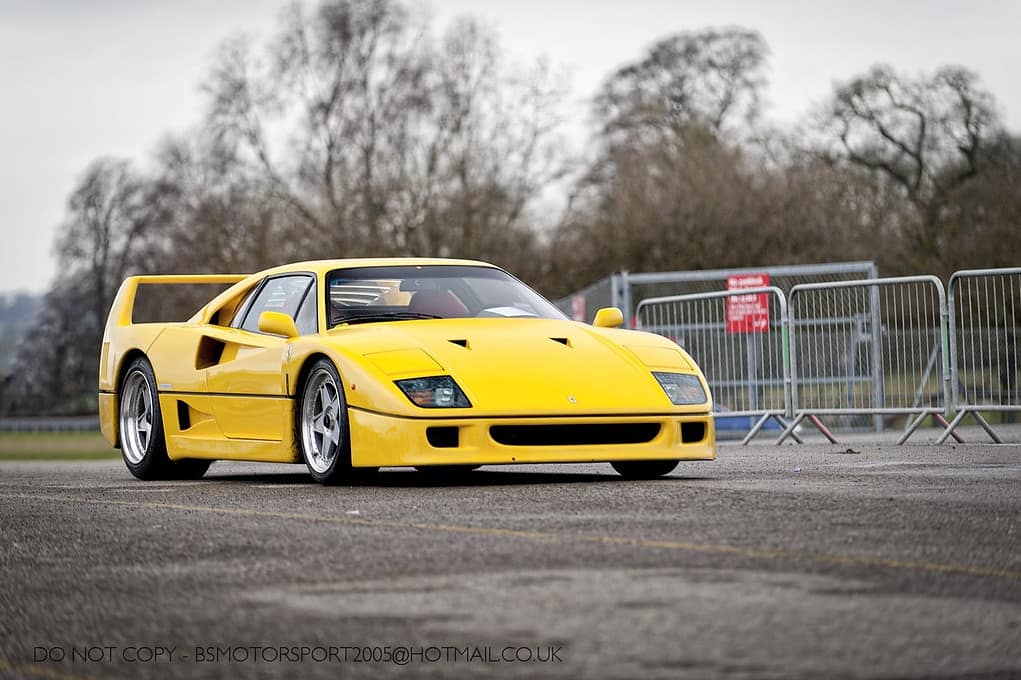 GT Spirit GT839 1:18 Scale Ferrari F40 Yellow