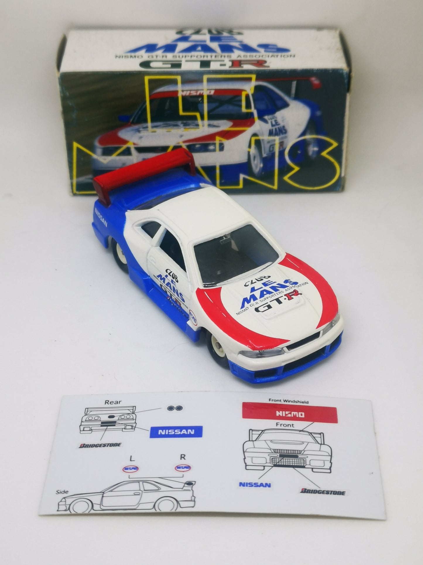 Tomica iiado Exclusive Club Le Mans 24Hr Nissan Skyline GT-R R33 Made in Japan