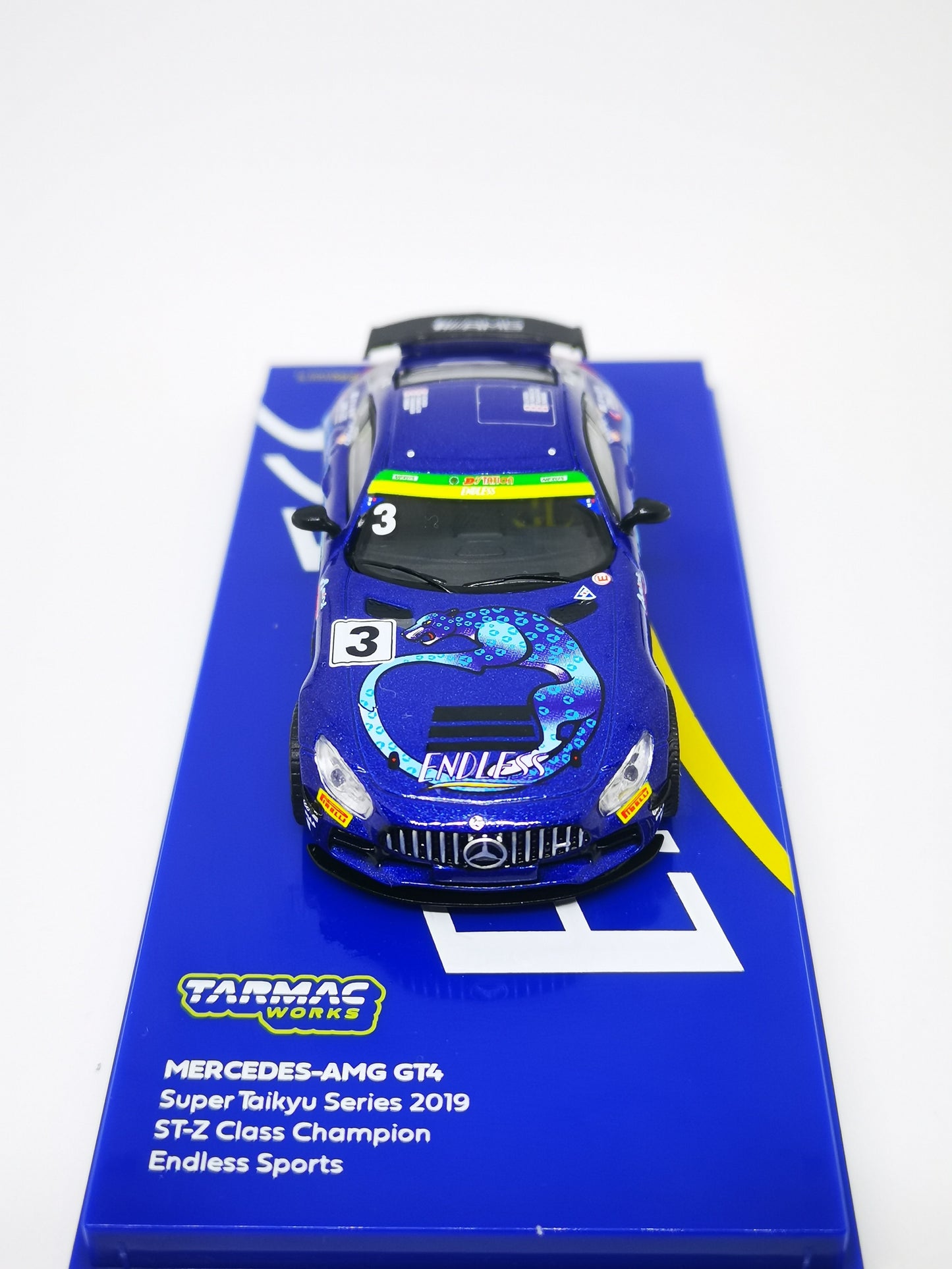 Tarmac Works Scale 1:64
Mercedes Benz AMG GT4
Super Taikyu Series 2019
Endless Sport