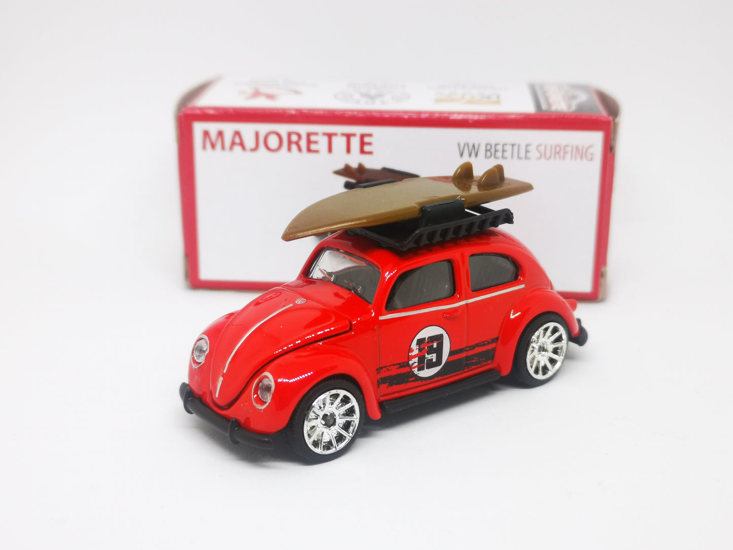 Majorette 1:64 Scale 2019 Toy Fair Exclusive Volkswagen VW Beetle Surfing