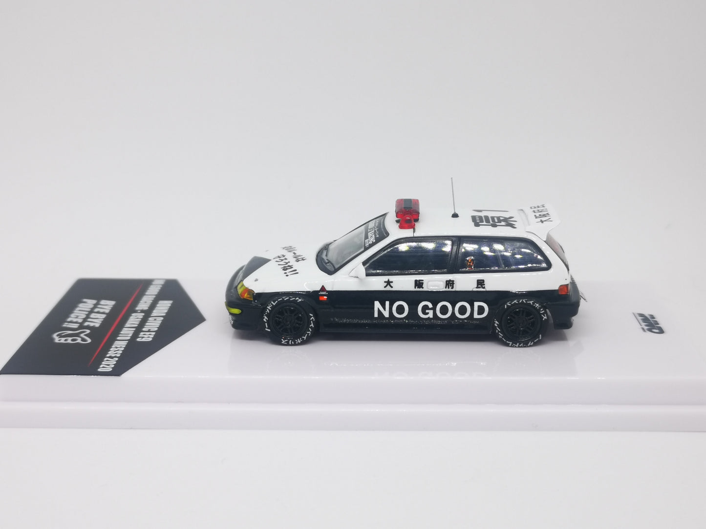 INNO64 Honda Civic EF9 Bye Bye Police No Good racing scale 1:64