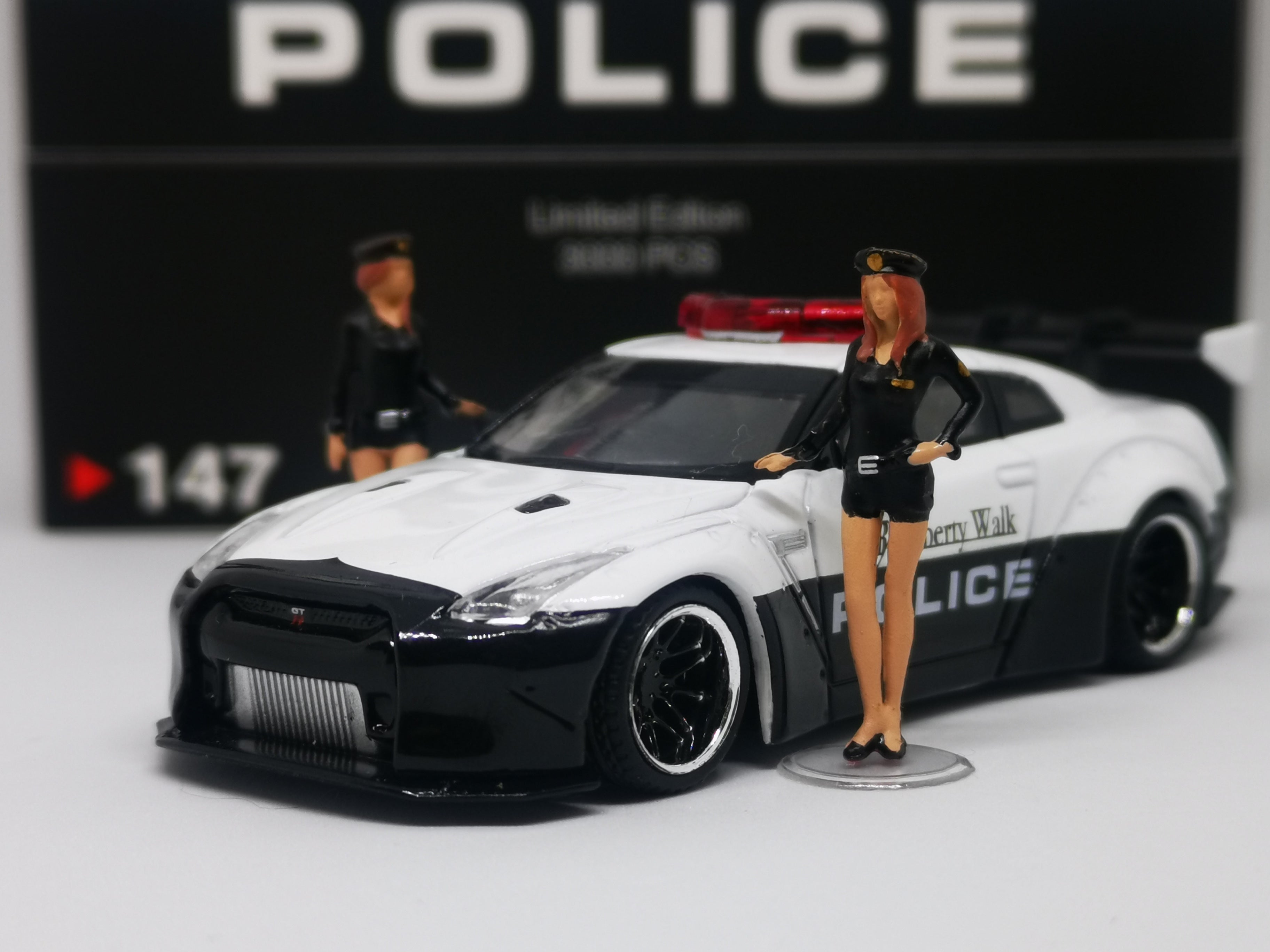 3000台限定☆MINIミニGT☆NISSAN GT-R R35 POLICE | hartwellspremium.com