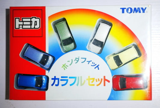 Tomica Gift Set 2002 Honda Fit/Jazz set of 6 color