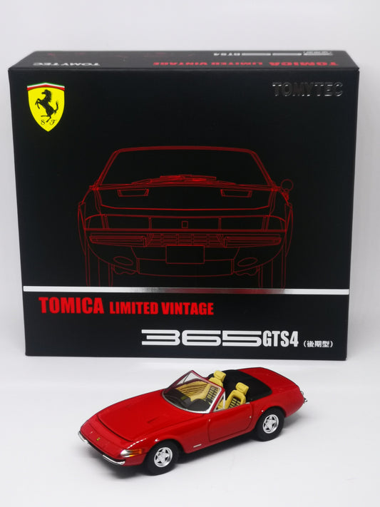 Tomica Limited Vintage Ferrari 365 GTS4 (Red)