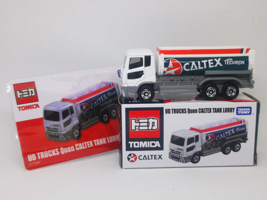 Tomica Caltex Gas Station Exclusive Item
UD Trucks Quon
Caltex Tank Lorry