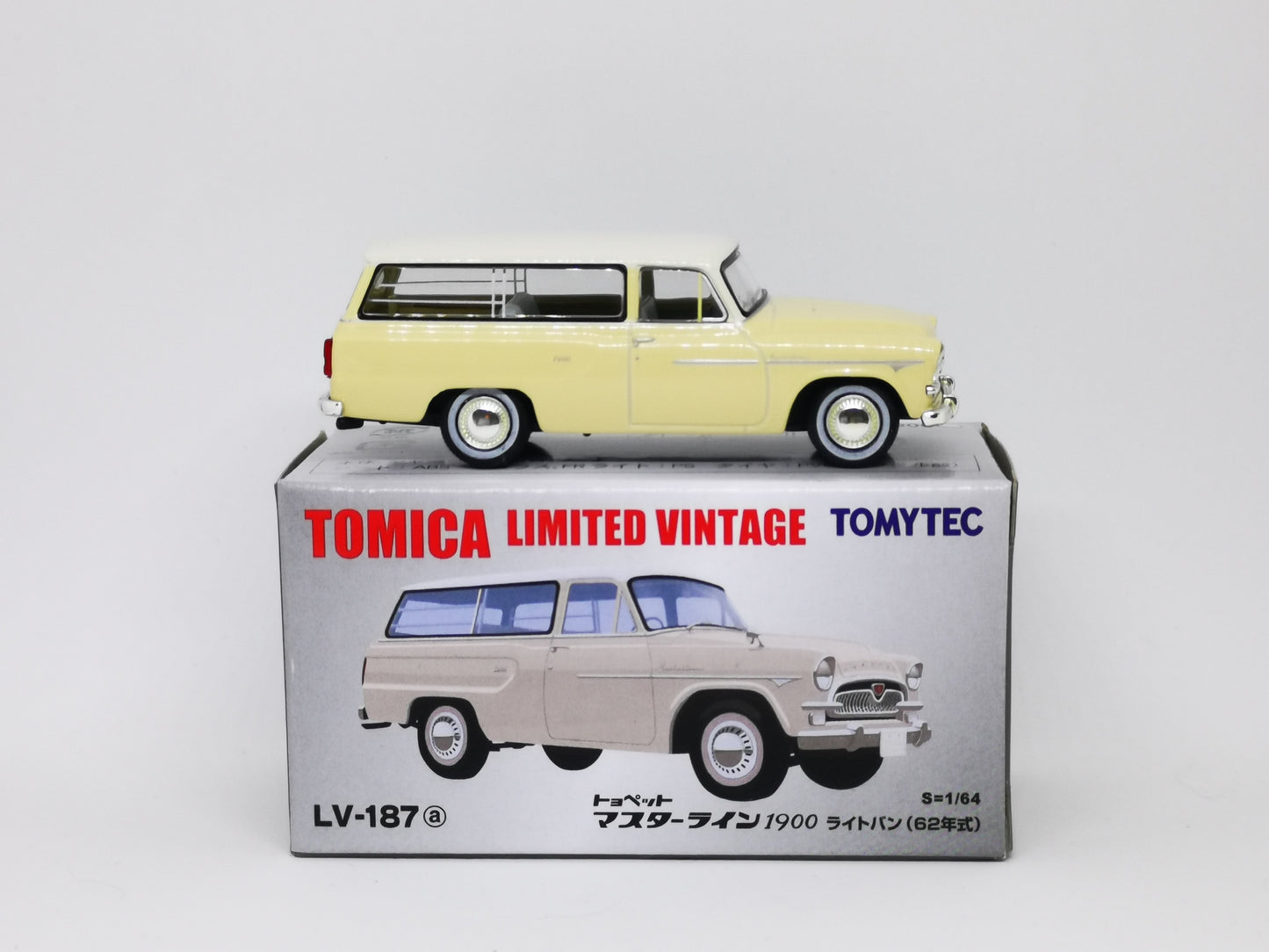 Tomica Limited Vintage LV-187a Toyopet Masterline 1900 62 year model