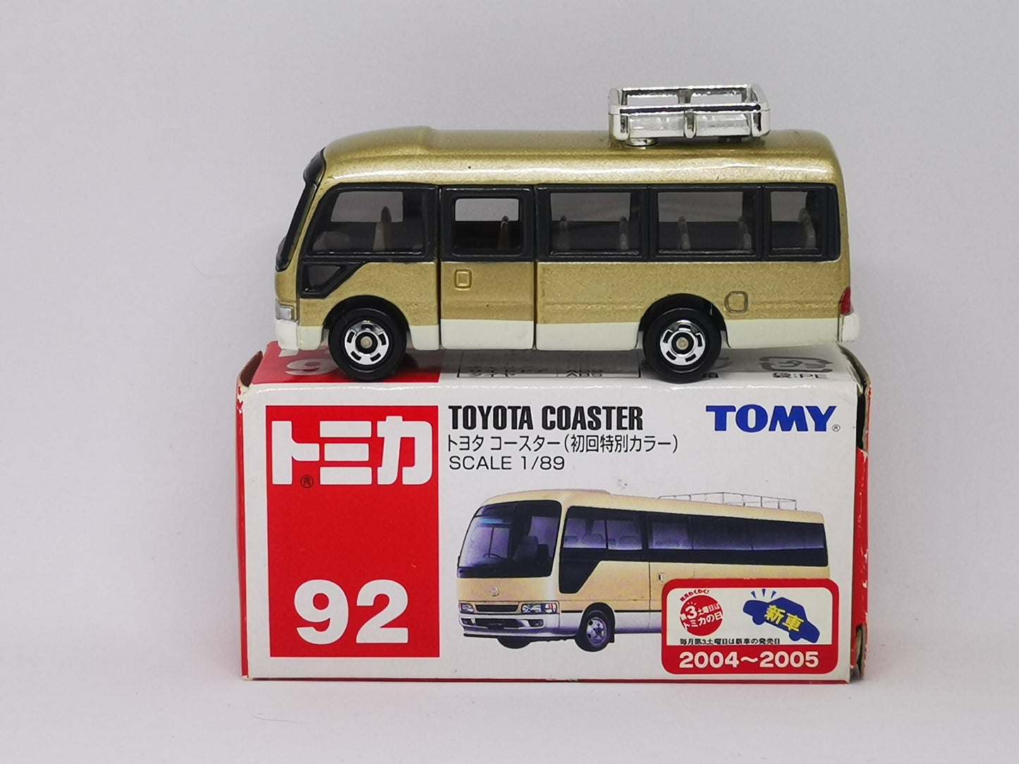 Tomica No.92 Toyota Coaster 1st edition