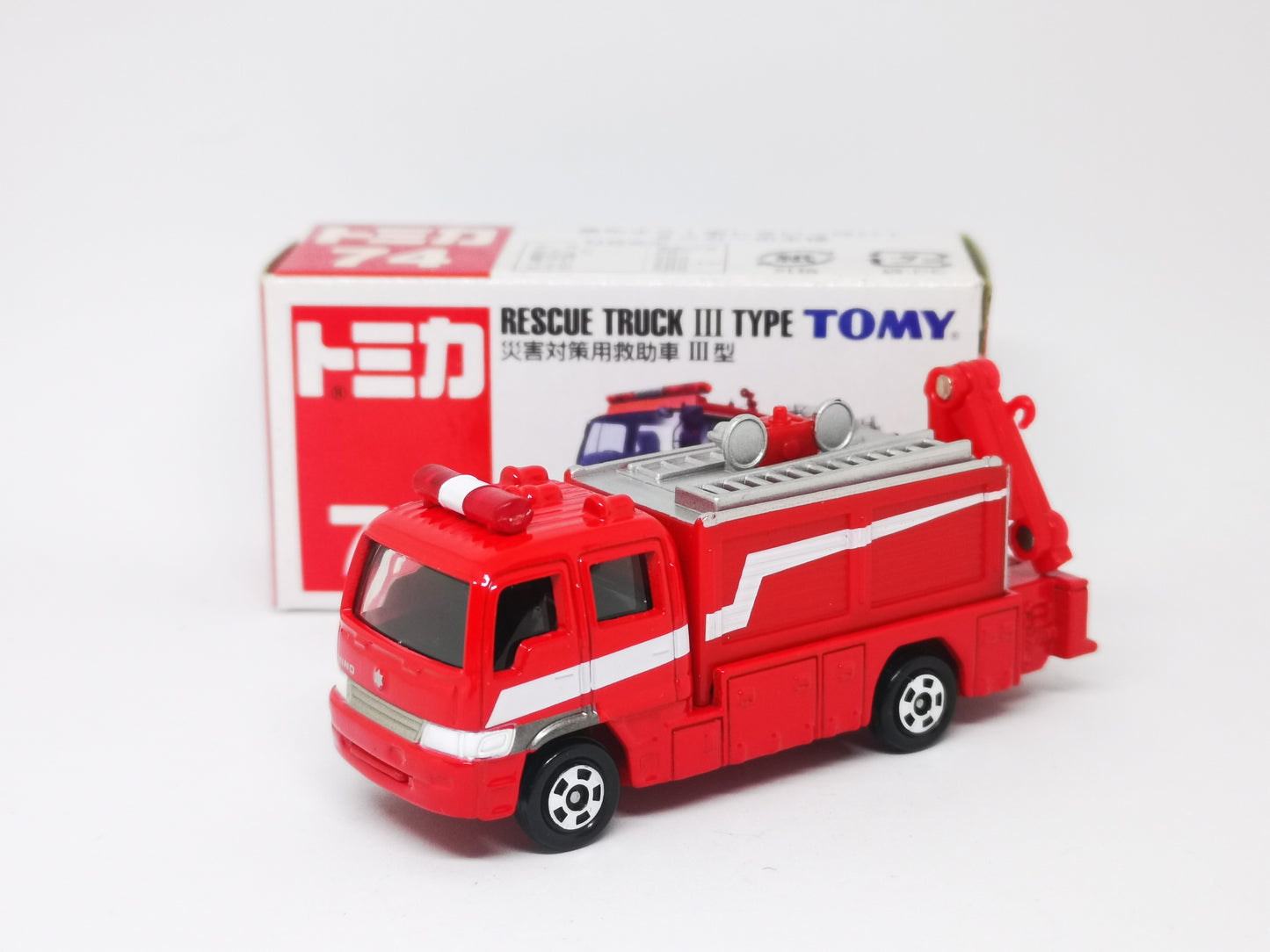 Tomica No.74 Japan Fire Engine Rescue Truck III Type