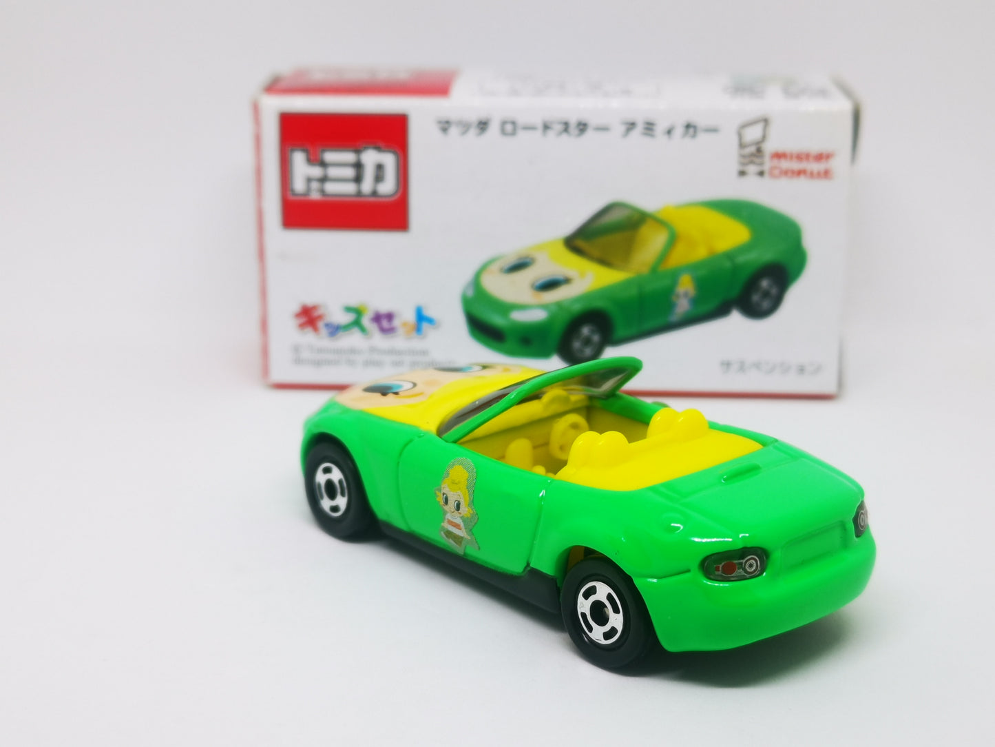 Tomica X Mister Donut exclusive Mazda MX-5 Roadster NC
