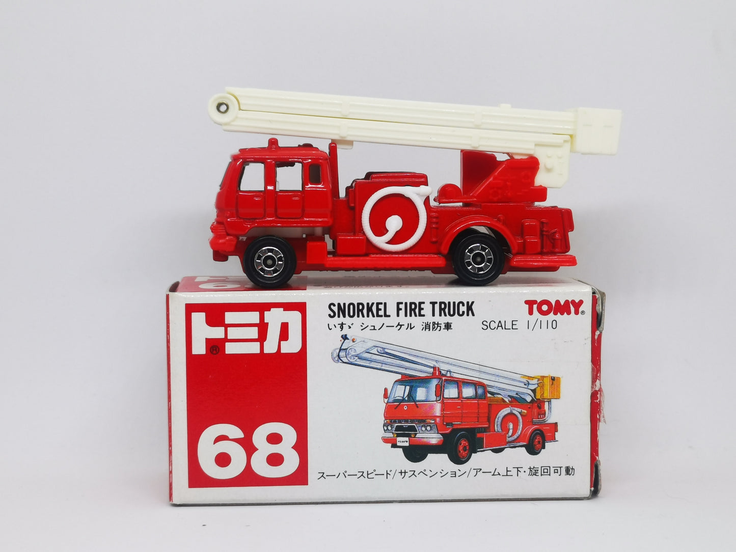 Tomica No.68 Snorkel Fire Truck