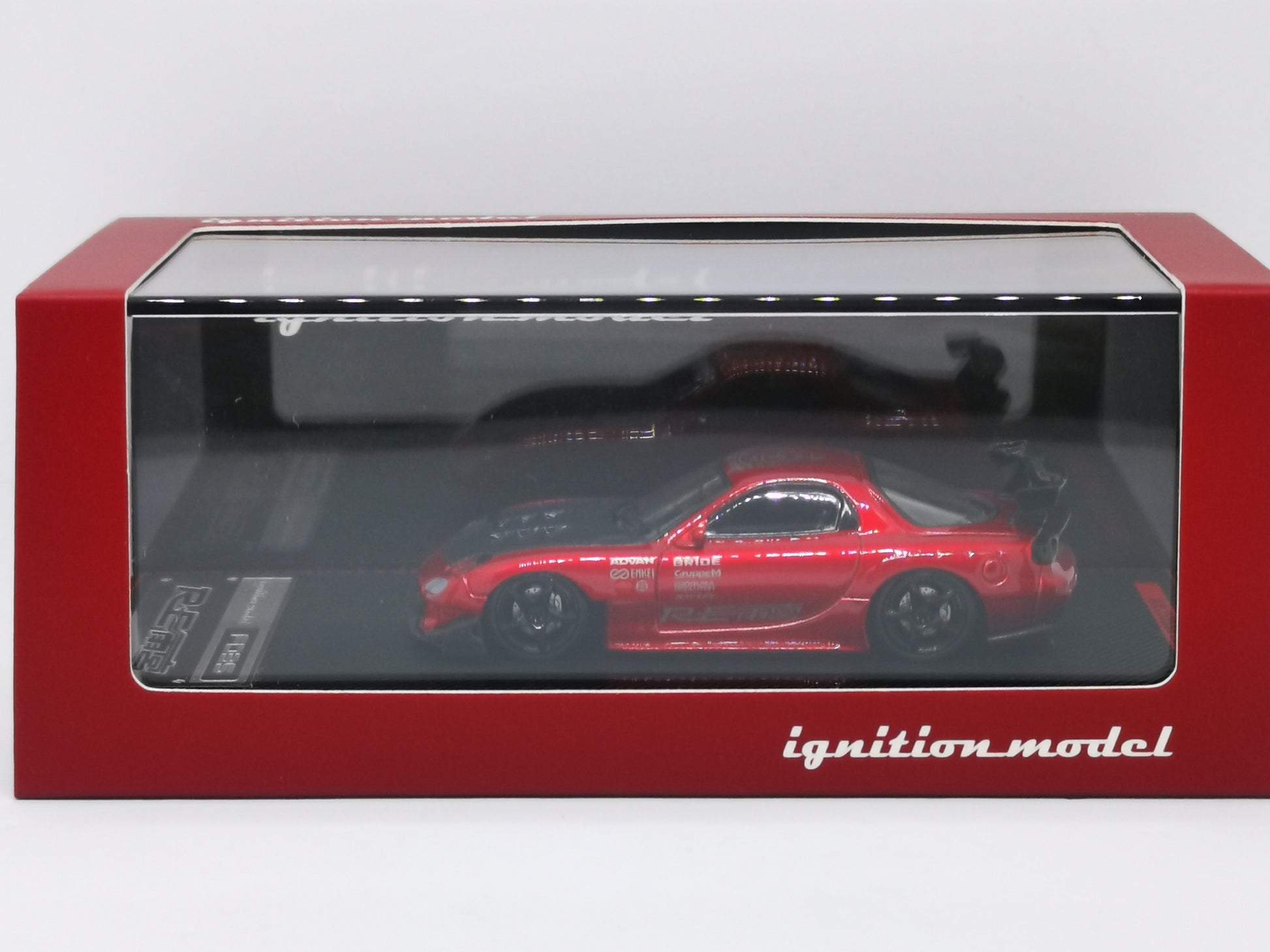 Ignition Model 1:64 Scale Mazda RX7 FD3S RE Amemiya Red Ignition Mode