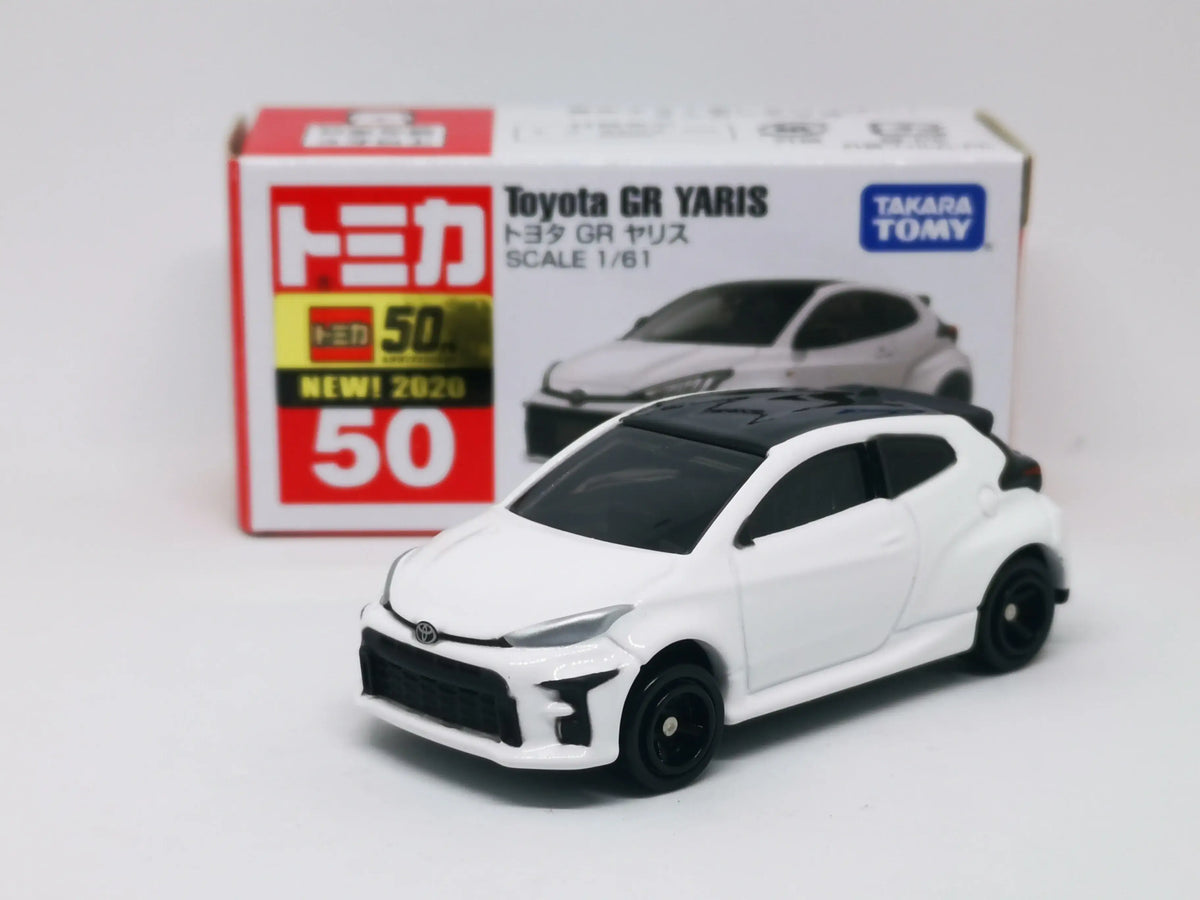 Takara Tomy Tomica #50 Toyota GR Yaris 1/64 SCALE set of two