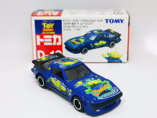 Disney Tomica D19 Mazda RX-7 Racing Little Green Men