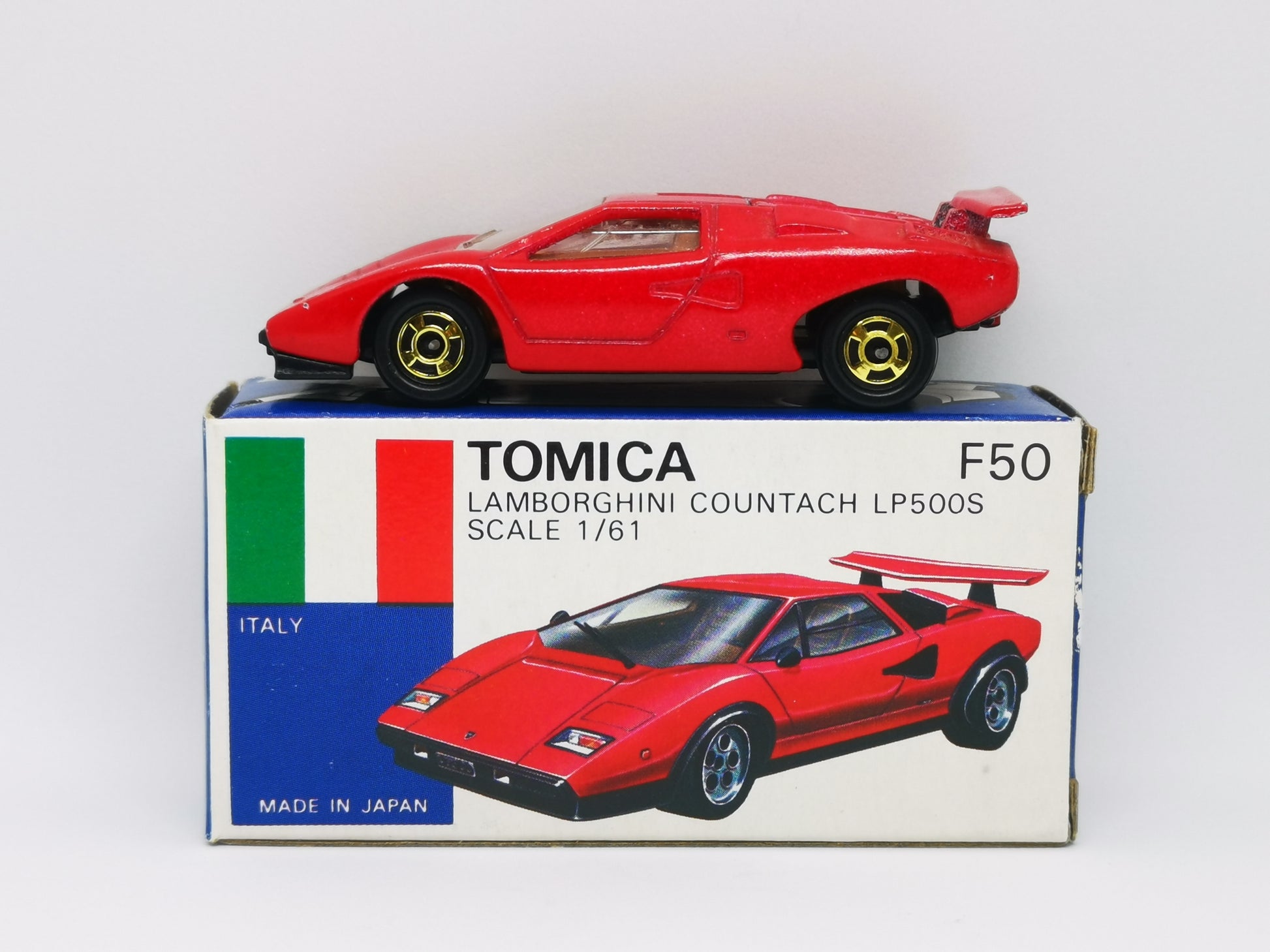 1979 Tomica F50 Oversea Exclusive Lamborghini Countach Takara Tomy