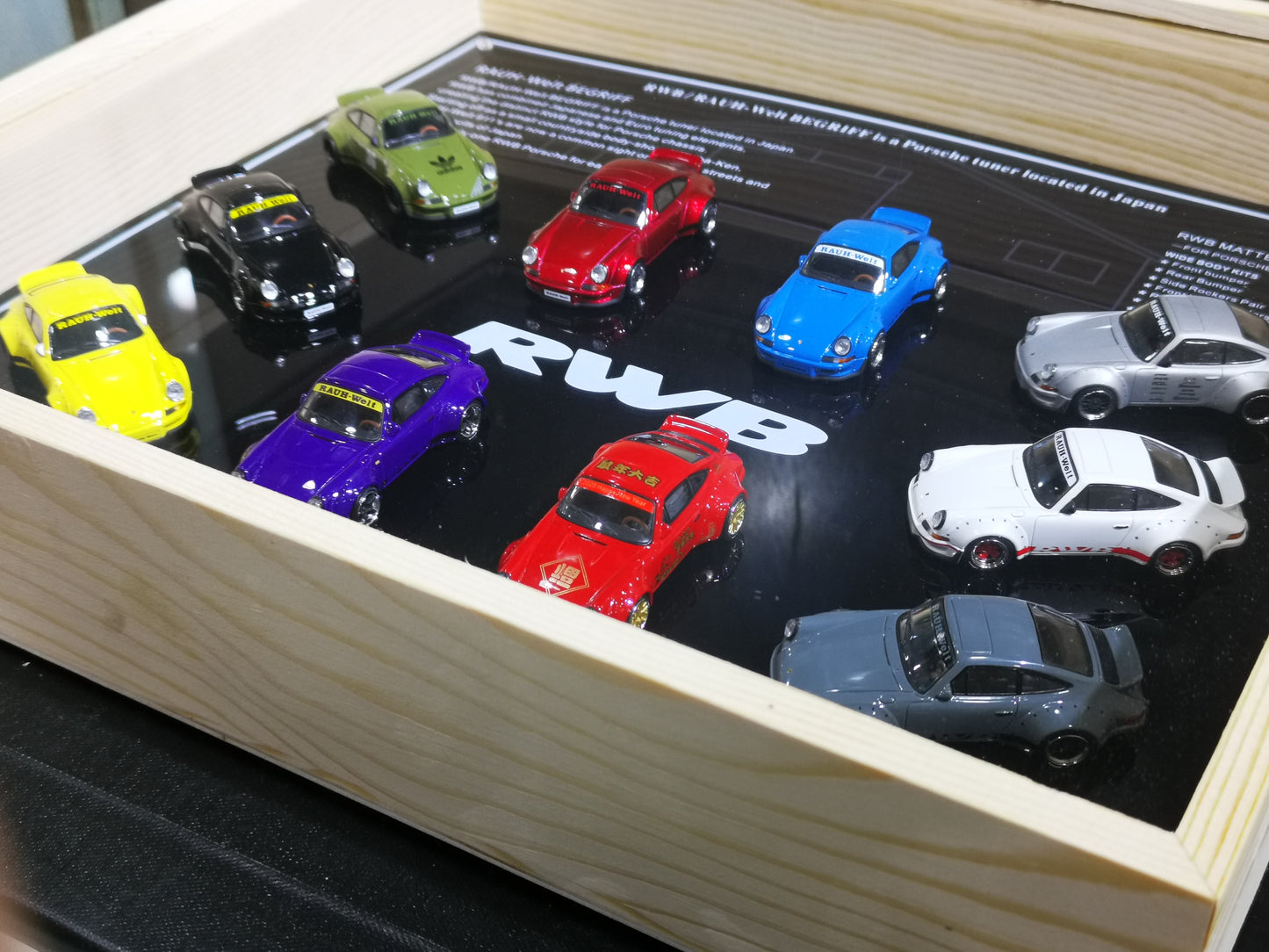 Model Collect RWB Porsche 930 Ducktail Wing complete set of 10 1:60 SCALE limited as 99pc only