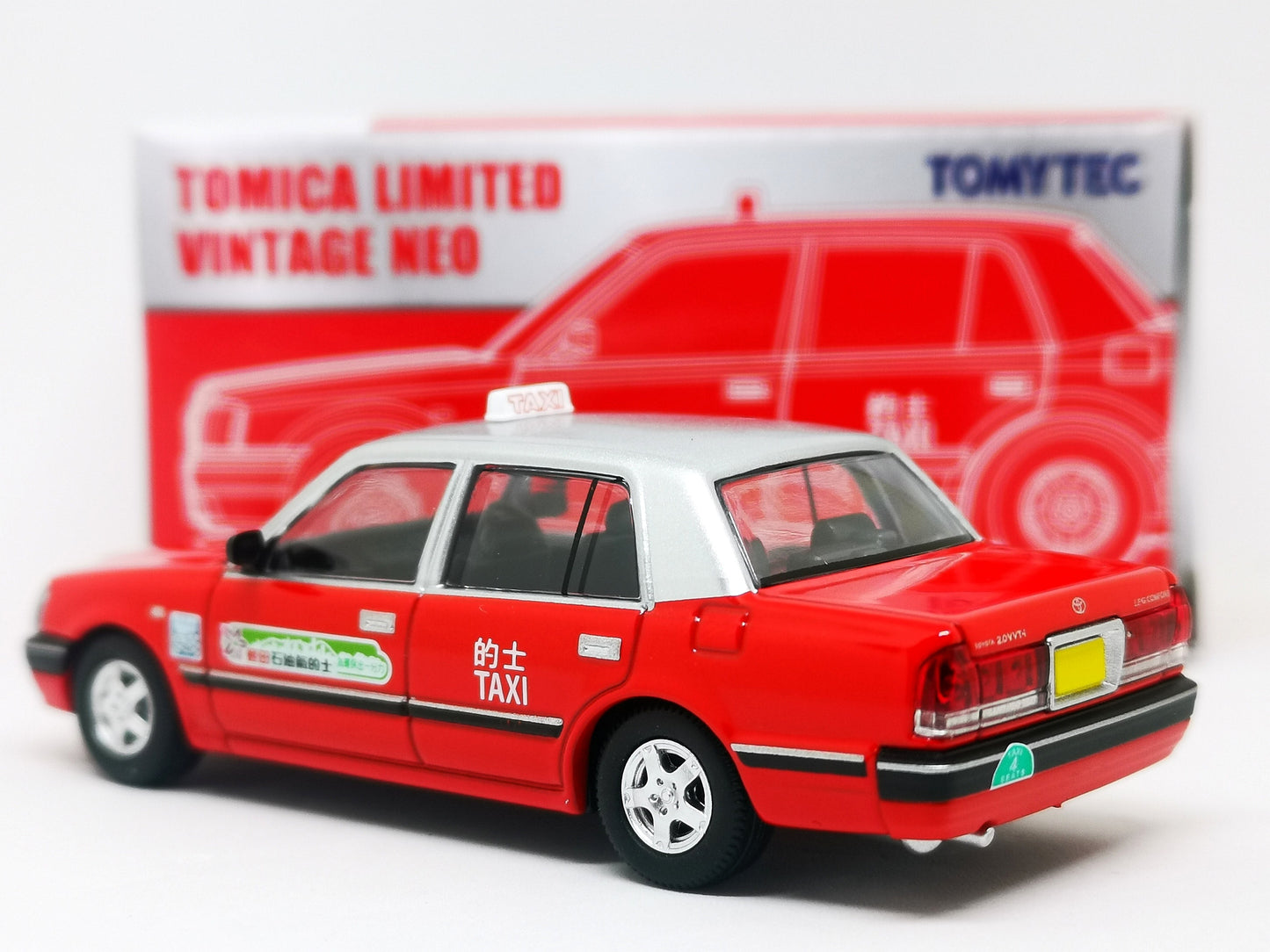 Tomica Limited Vintage Neo Hong Kong Exclusive Toyota Crown Comfort Hong Kong Taxi