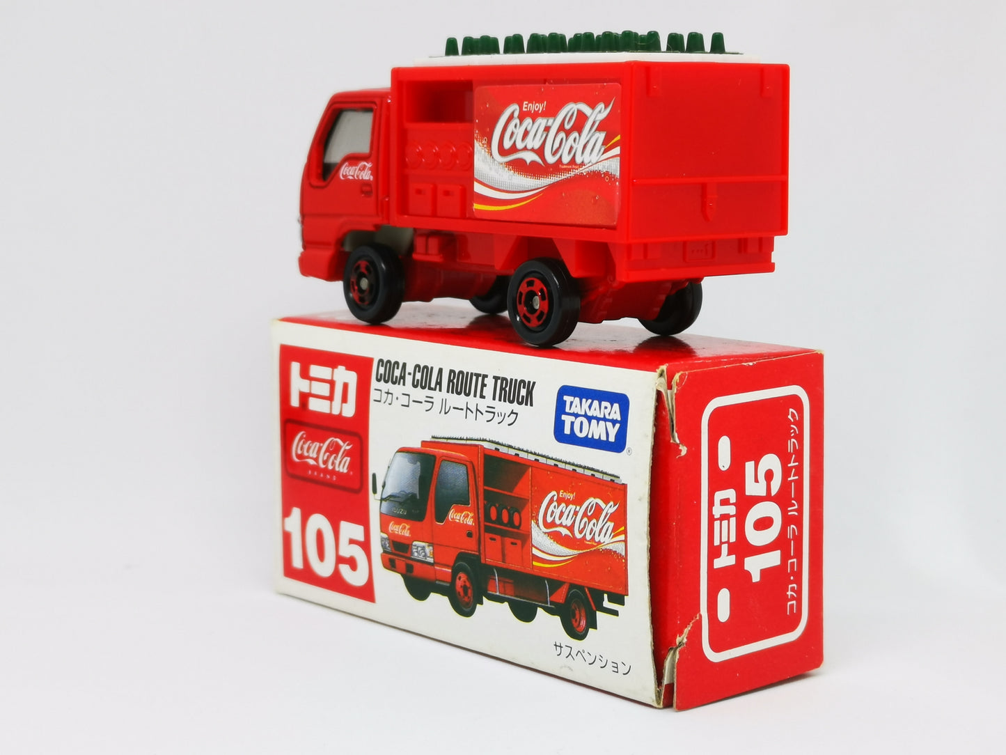 Tomica No.105 Coca Cola Route Truck 1:78 scale