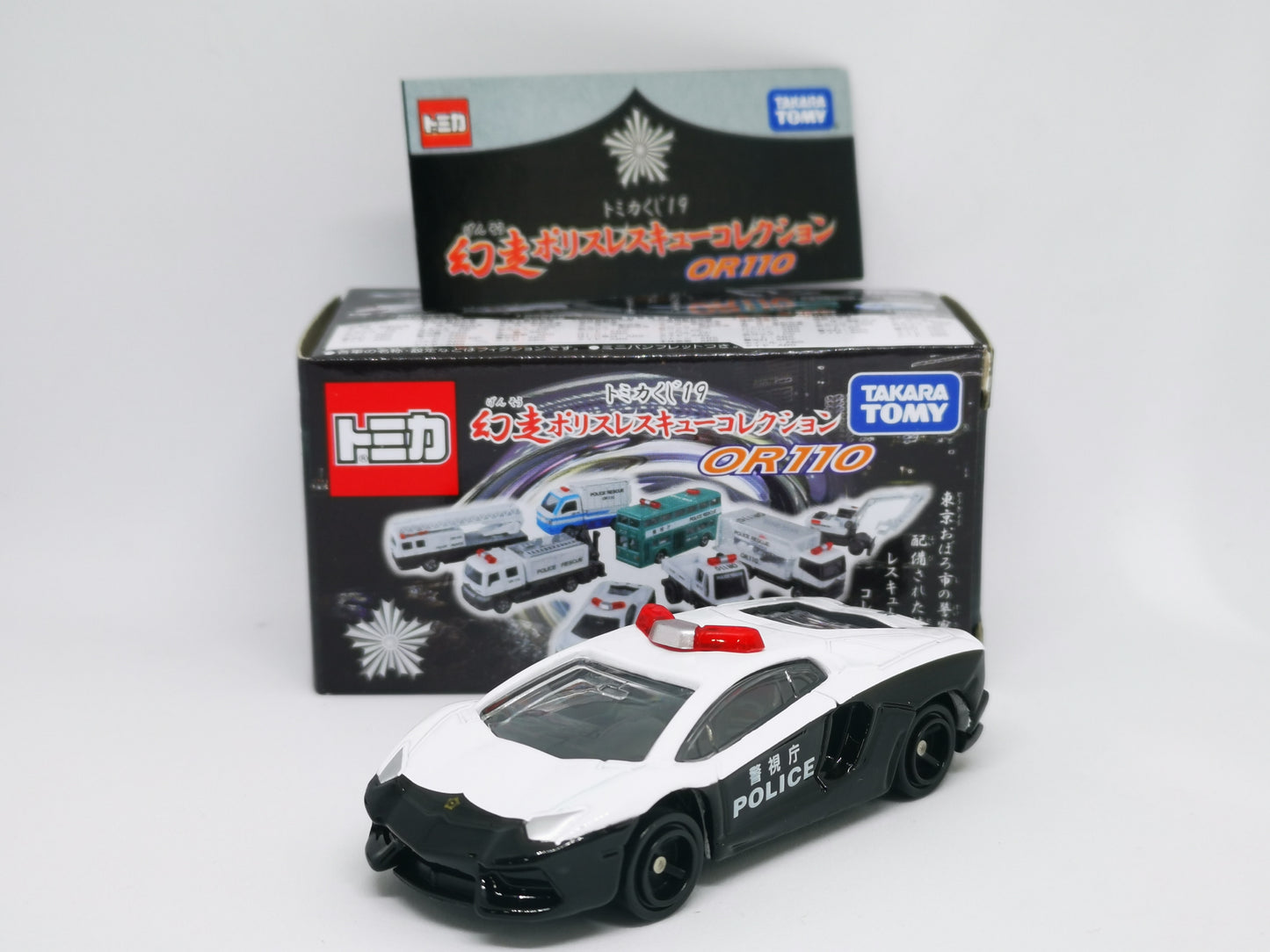 Tomica Lottery Vol.19 Lamborghini Aventador LP700-4
Japan Police Car