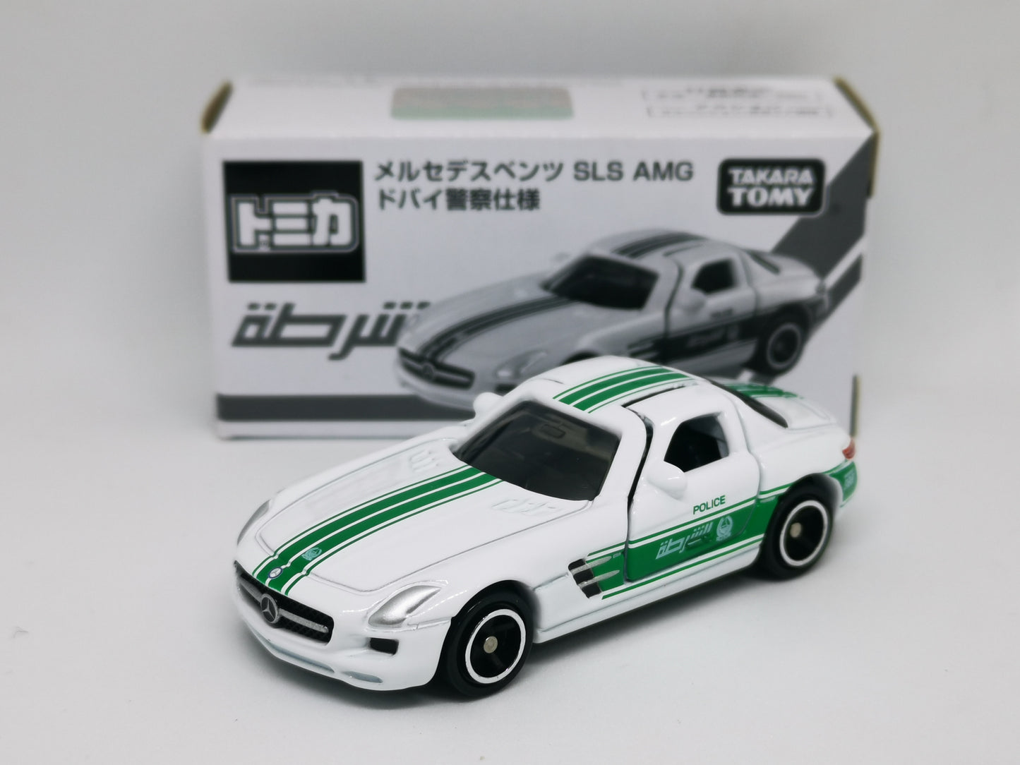 Tomica 2015 Mail In Lucky Draw Mercedes-Benz SLS AMG Dubai Police Car ver. 