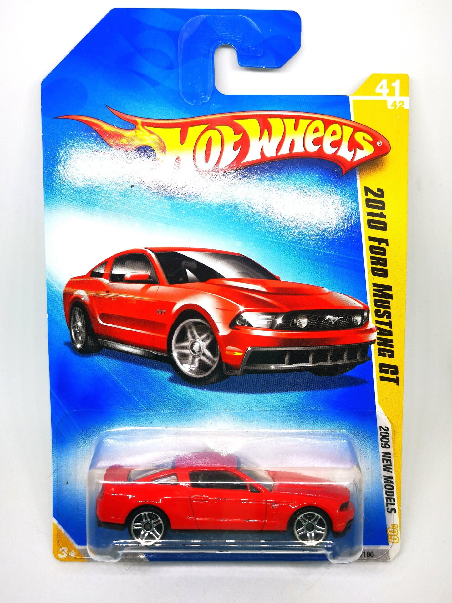 Hotwheels Basic Card 2010 Ford Mustang GT