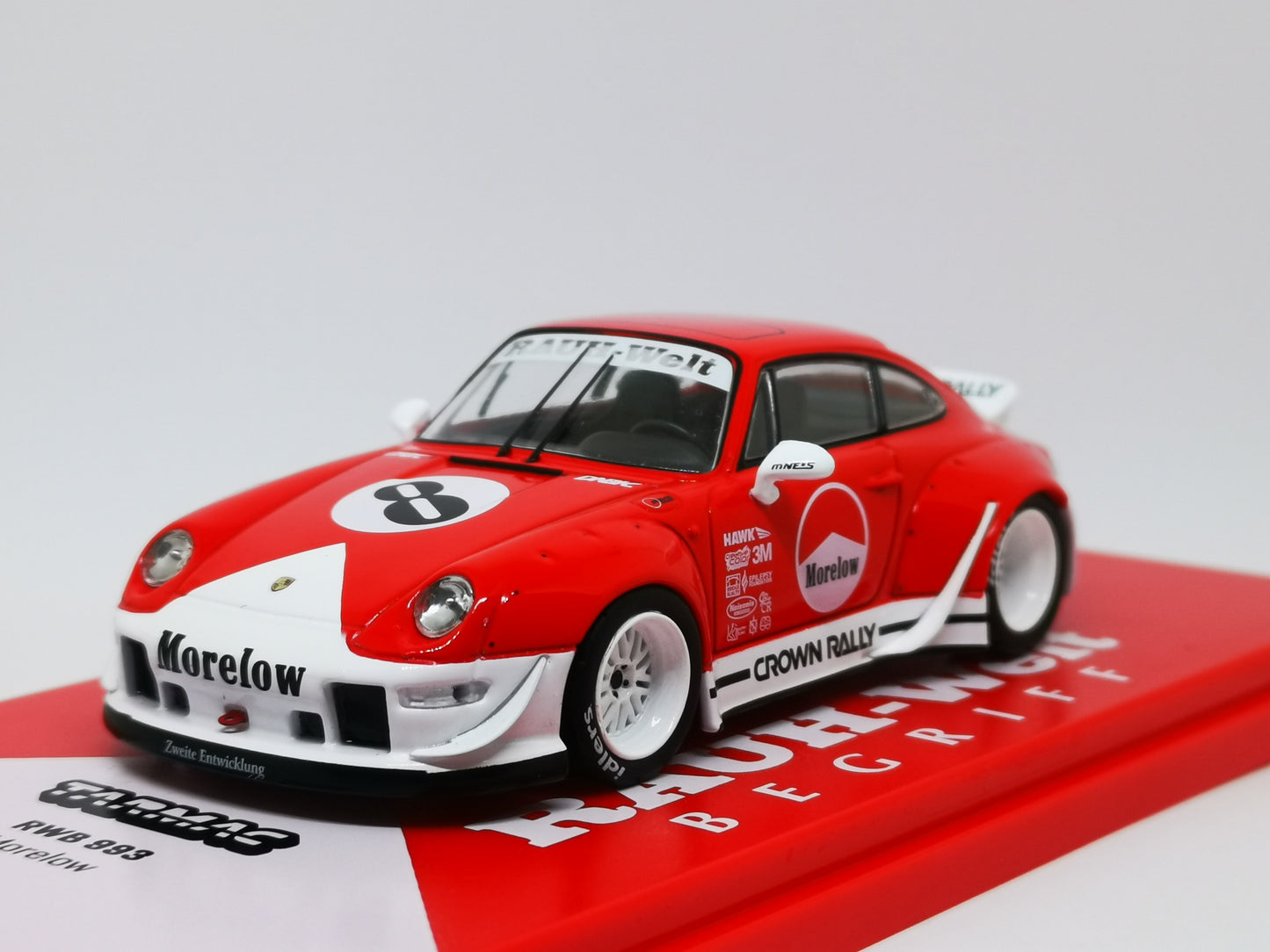 Tarmacworks 1:43 Scale
Porsche 993 RWB Morelow