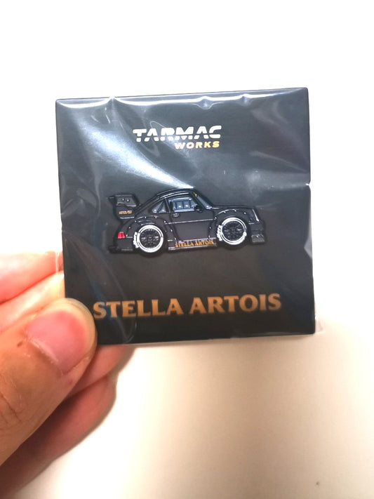Tarmac Works Porsche 930 RWB Stella Artois Pin Badge