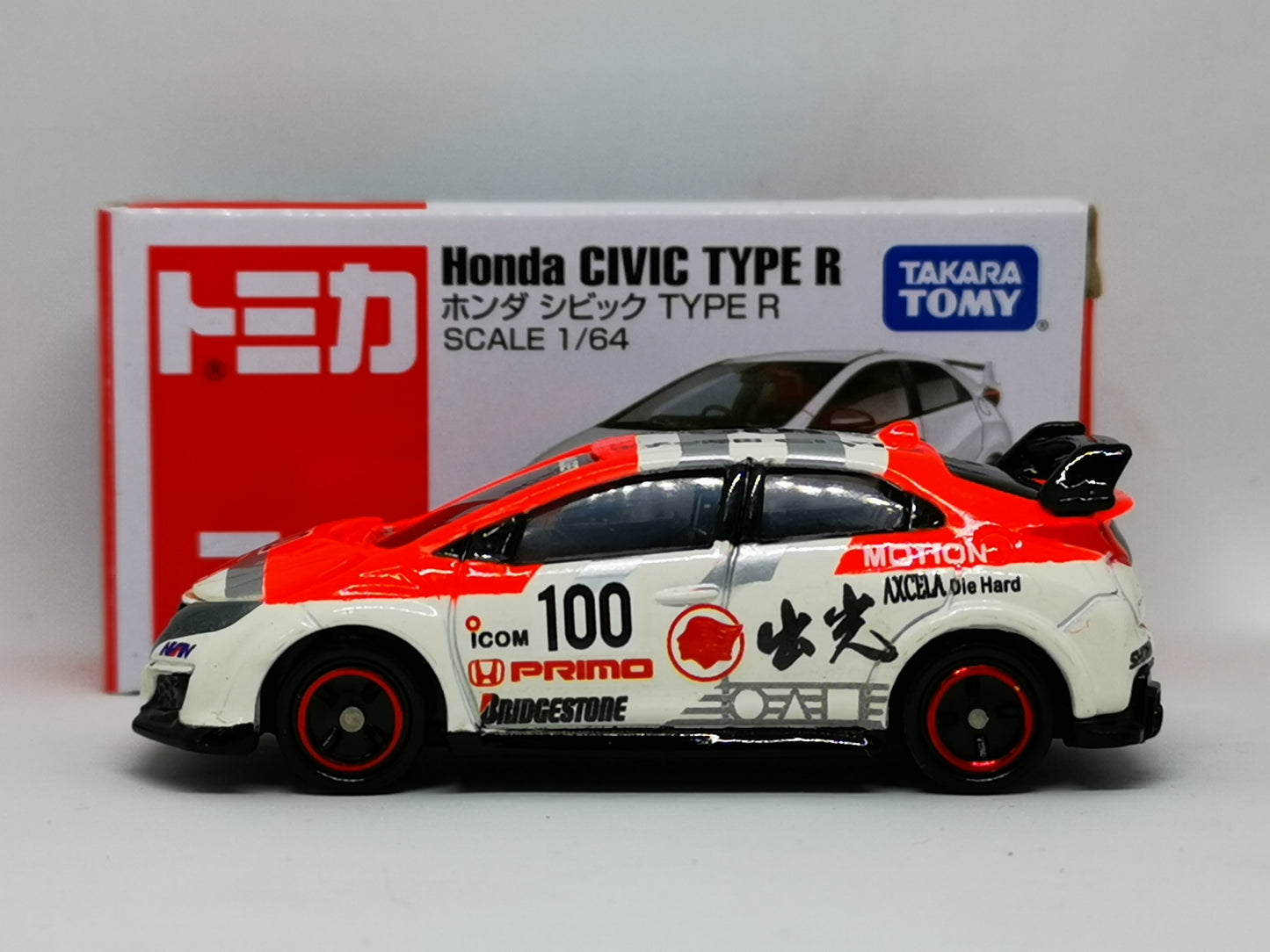 Tomica Idemitsu Motion Honda Civic FK2 Type R