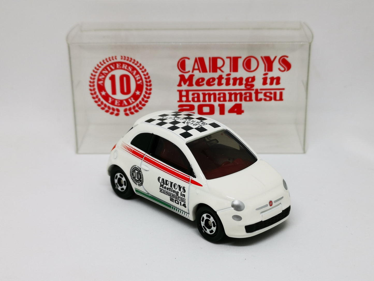 10th Annivery Toys Meeting in Japan Hamamatsu 2014 Tomica Fiat 500 Takara Tomy