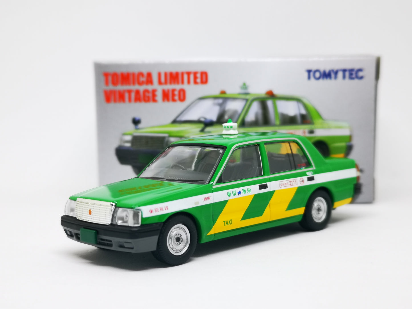 Tomica Limited Vintage Neo LV-N218a TOYOTA CROWN COMFORT Tokyo
Musen Taxi Green