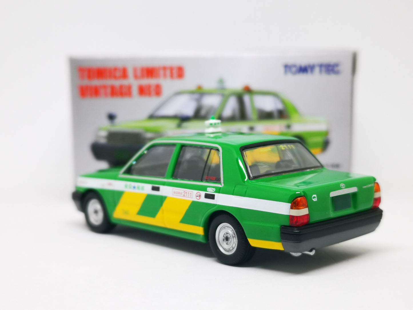 Tomica Limited Vintage Neo LV-N218a TOYOTA CROWN COMFORT Tokyo
Musen Taxi Green