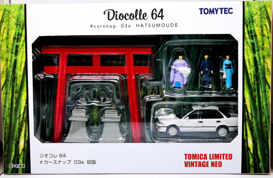Tomica Limited Vintage Neo Diocolle 64 #Car Snap 03a First Shrine Visit of
New Year Takara Tomy