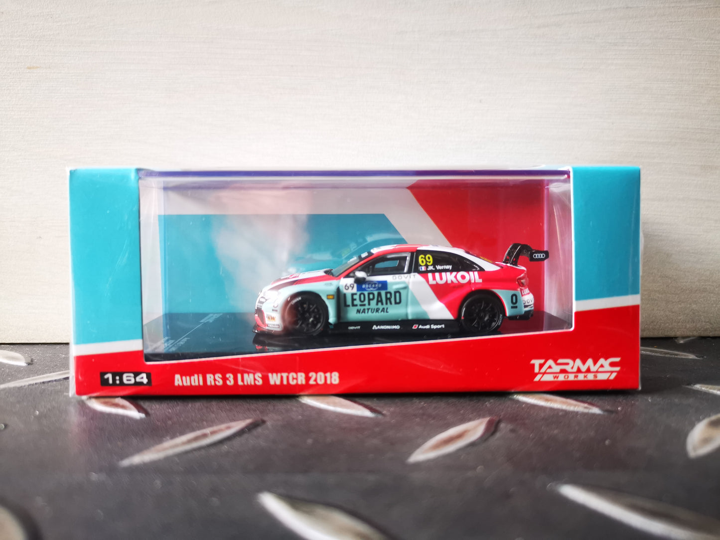 Tarmac Works 1:64 Scale Audi RS3 LMS WTCR 2018